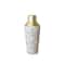 Hello Honey® 24oz. Gold Finish Stainless Steel & Natural Mother of Pearl Inlaid Cocktail Shaker
